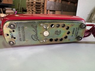 Teléfono Fijo Vintage Rojo