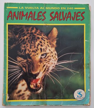 Álbum de Cromos Animales Salvajes