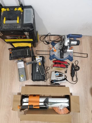 Set Herramientas Construcción/Carpintería