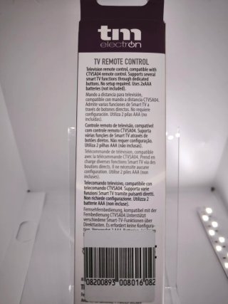 Mando a Distancia TV Samsung TM Electron