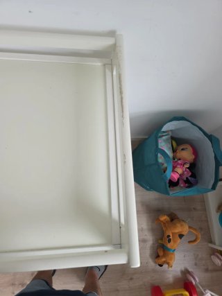 Cambiador bebé blanco Ikea