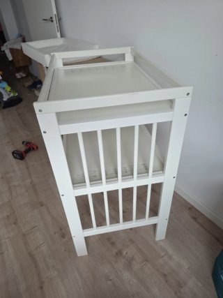 Cambiador bebé blanco Ikea