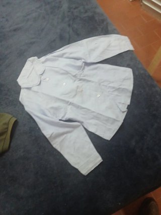 Camisa infantil azul clara