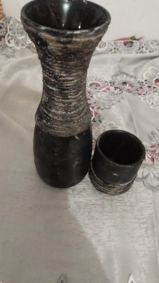 Vaso decorativo e porta candele