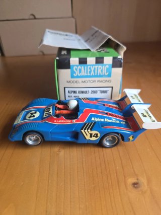Scalextric Coche Alpine Renault 2000 Turbo