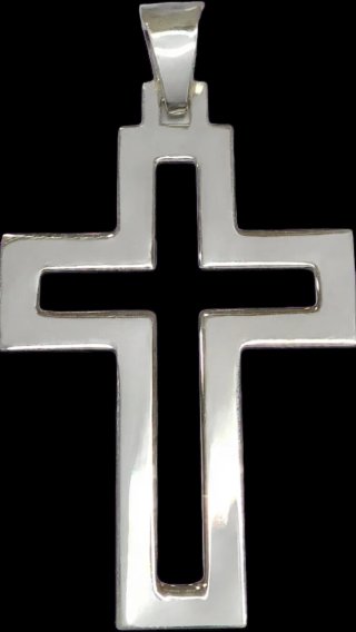 Medalha em forma de cruz