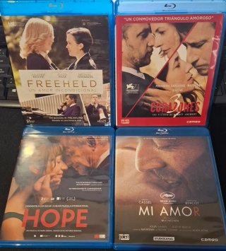 Pack 4 Películas Blu-ray Drama y Romance