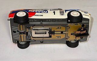 Coche Lancia Delta Scalextric Repsol