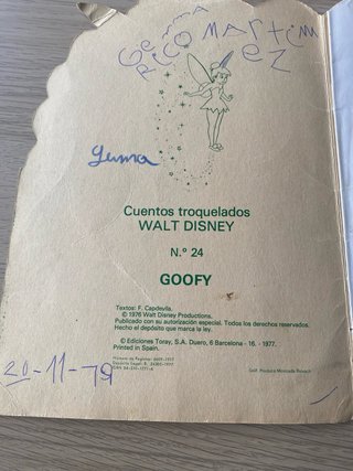 Cuento troquelado Goofy “El tesoro de los piratas”