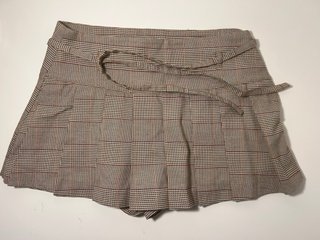 Falda Stradivarius de Cuadros Talla 38