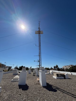 Antena de hierro de 10 metros / chatarra