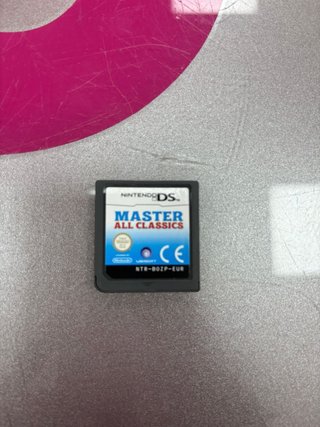 Videojuego Nintendo DS master all classics ds