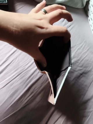 Cartera de ositos blanca y negra