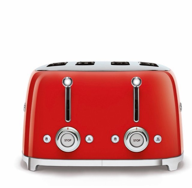 Tostadora SMEG 4 Rebanadas Roja SIN ESTRENAR