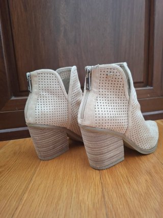 Botines de tacón Xti color beige - Talla 39