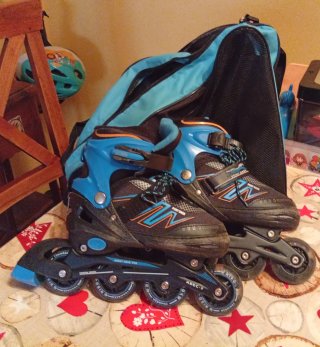 Patines en línea con luces