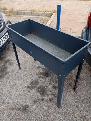 Mesa de Cultivo de Chapa para Huerto