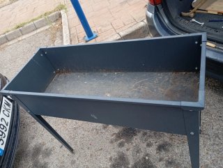 Mesa de Cultivo de Chapa para Huerto