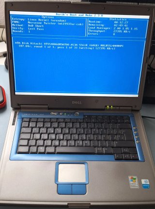 Portátil Dell Inspiron 8600 + maletín