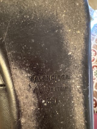 Bailarinas Balenciaga Negras Talla 39