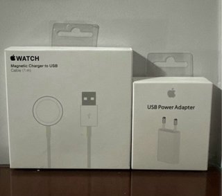 Cargador Magnético y Adaptador USB Apple