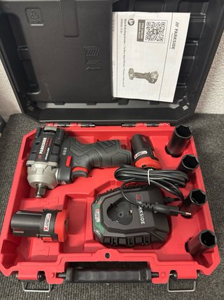Pack Parkside Performance 12V: Llave de Impacto y