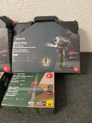 Pack Parkside Performance 12V: Llave de Impacto y