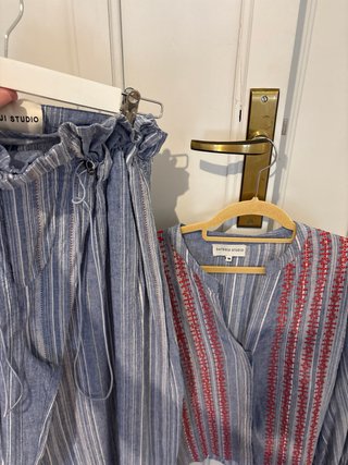 Conjunto Zaitegui rayas talla única