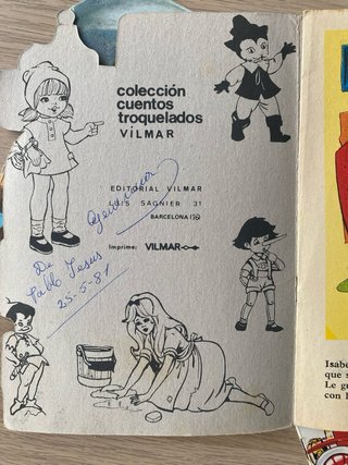 Lote 38 cuentos troquelados antiguos años 60–70