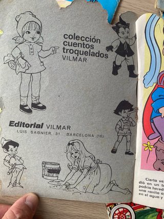 Lote 38 cuentos troquelados antiguos años 60–70