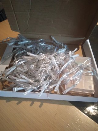 Guirnalda Luces LED Transparente