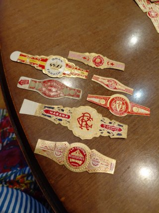 Colección de 7 Vitolas Antiguas