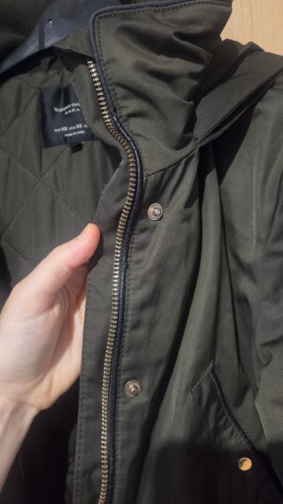 Chaqueta Zara Verde Talla XS (SOLO ENVÍOS)