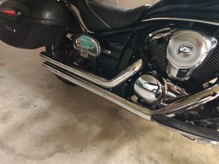 Tubos de Escape Cobra para Kawasaki Vulcan 900