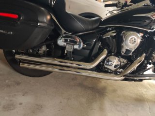 Tubos de Escape Cobra para Kawasaki Vulcan 900
