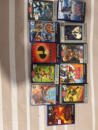 Juegos PS2 PRECIO POR UNIDAD