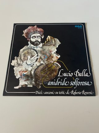 Lucio Dalla - Anidride Solforosa LP vinile