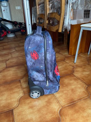 Maleta Spiderman Marvel Niños Ruedas