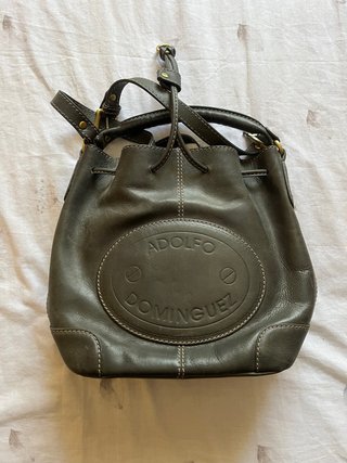Bolso de piel Adolfo Domínguez
