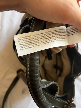 Bolso de piel Adolfo Domínguez
