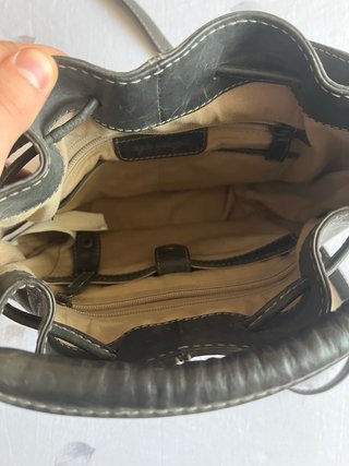 Bolso de piel Adolfo Domínguez