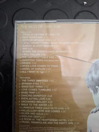 CD U2 The Best Of 1980-1990