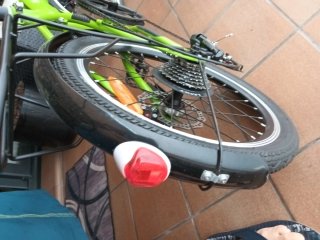 Bicicleta Plegable 20 Verde, 7 Velocidades