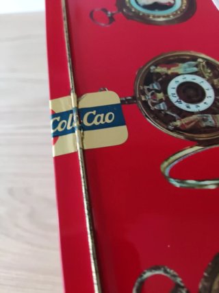 Caja Metálica Antigua Cola Cao