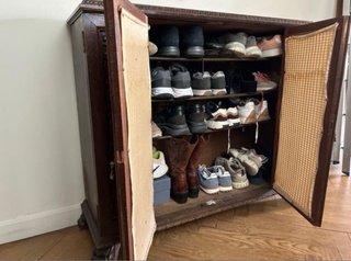 Zapatero de Madera Maciza