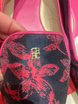 Zapatos planos CH Carolina Herrera florales