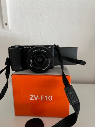 Cámara Sony ZV-E10 + objetivo