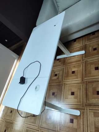 Escritorio Eléctrico Elevable Blanco