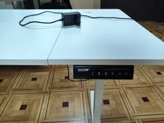 Escritorio Eléctrico Elevable Blanco