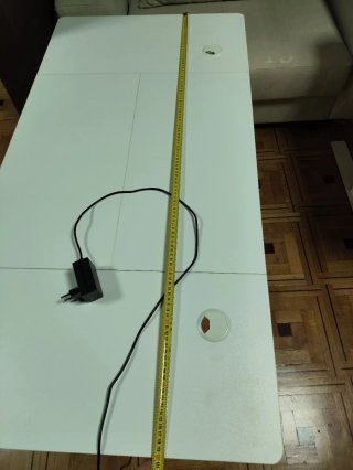 Escritorio Eléctrico Elevable Blanco
